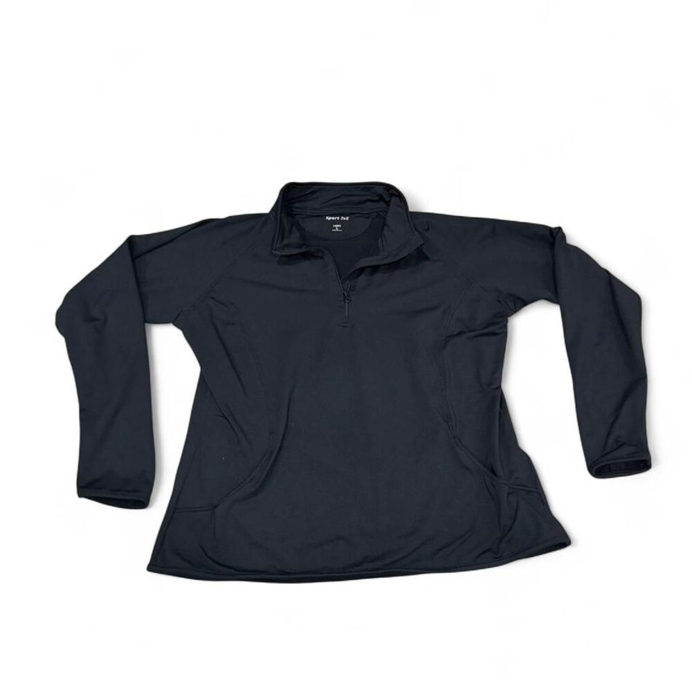 Sport-Tek black quarter zip